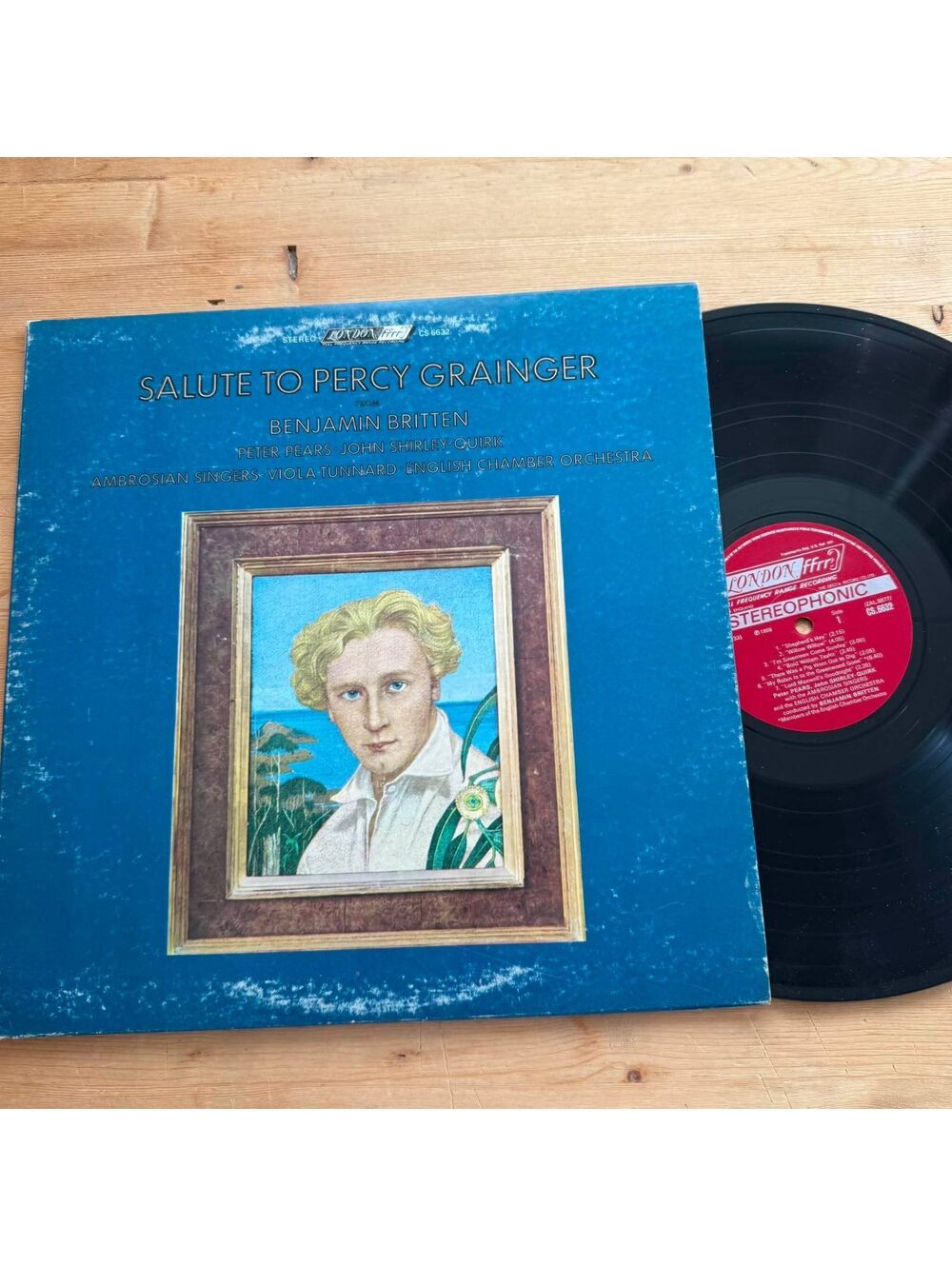Various - Salute to Percy Grainger 33rpm VG+ VR27